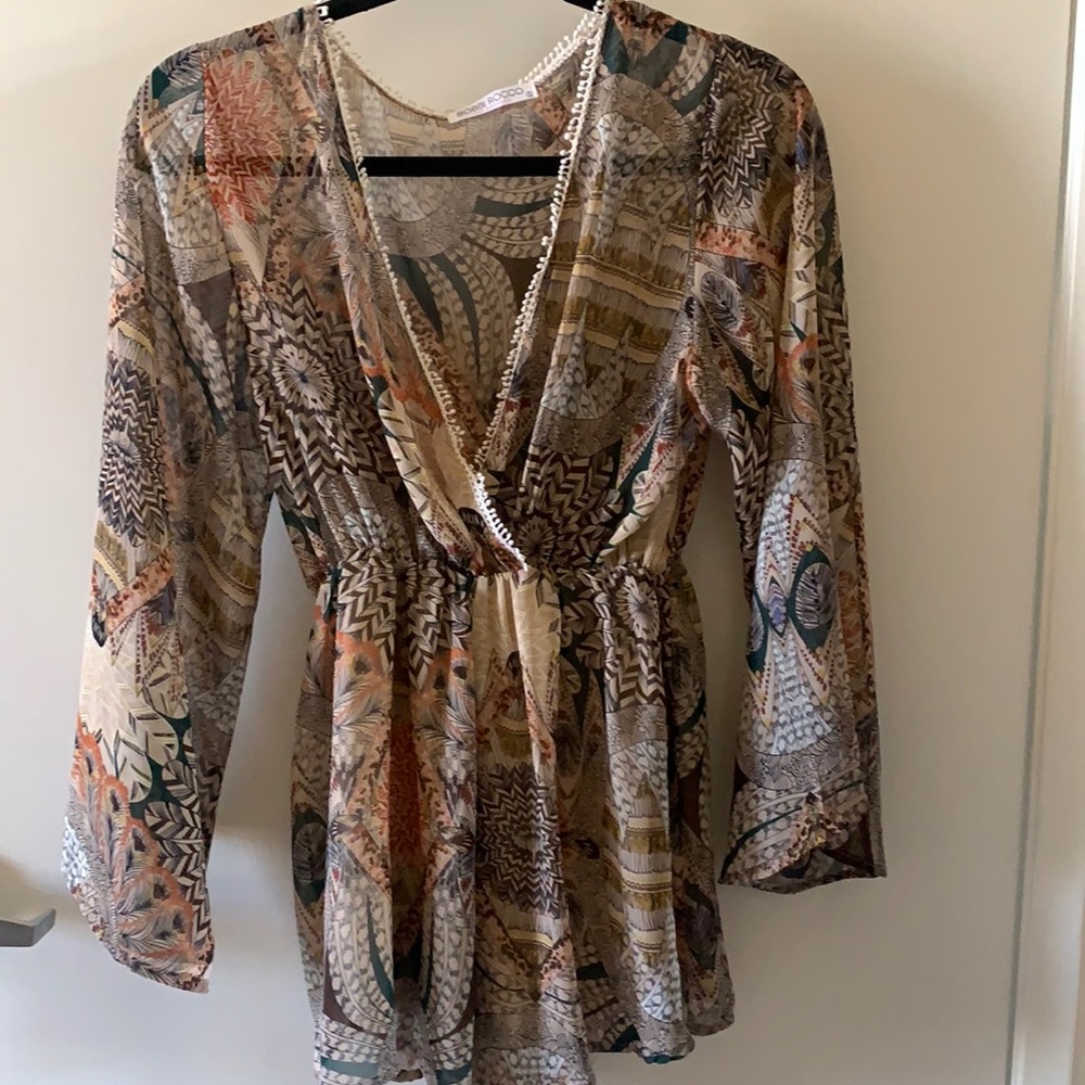 Gorgeous 70s looking Bobbi Rocco romper